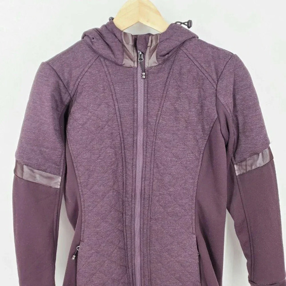 Be‎ Boundless Thermo-Lock Melange Quilted Jacket Maroon Size S - Picture 4 of 11